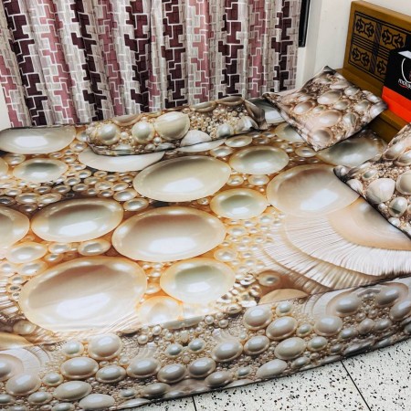 China Premium 3D Design Bed Sheet 5