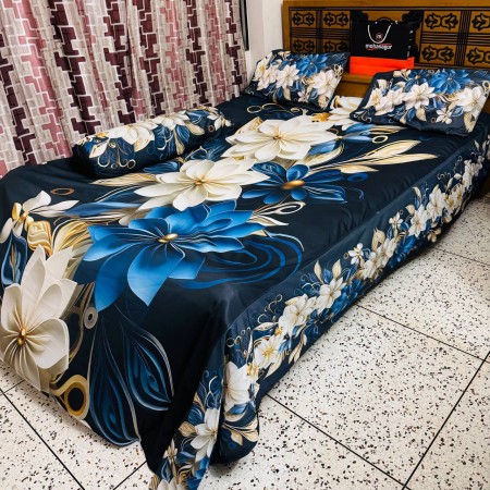 Premium 3D Design Bed Sheet 6