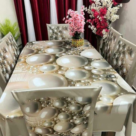 Code M-1 China Premium 3D Print Table Cloth Set