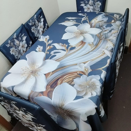 Code M-4 China Premium 3D Print Table Cloth Set