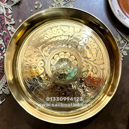 নকশী প্লেট ১ পিস (10 inch)