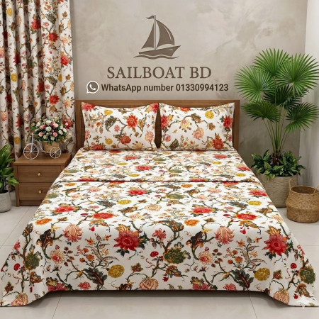S-9 Export Quality  Cotton Fabrics ( 3 pcs set)