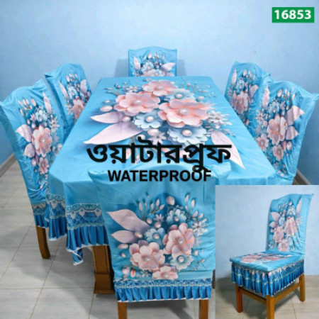 Waterproof 3D table cover and chair cover set-1