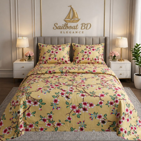 B-1 Export Quality  Cotton Fabrics ( 3 pcs set)