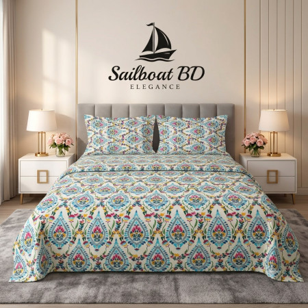 S-12 Export Quality  Cotton Fabrics ( 3 pcs set)