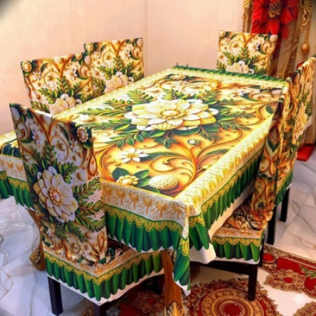 Waterproof 3D table cover and chair cover set-W5